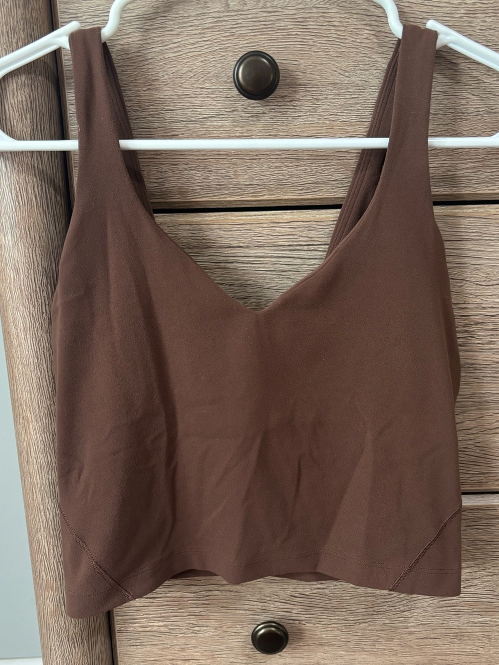 lululemon athletica brown align tank